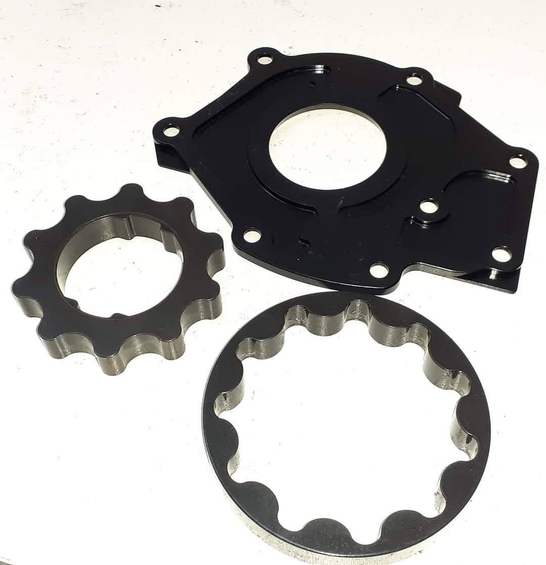 BFFG Barra Oil Pump Gear Supply and Fit Pro flow fab