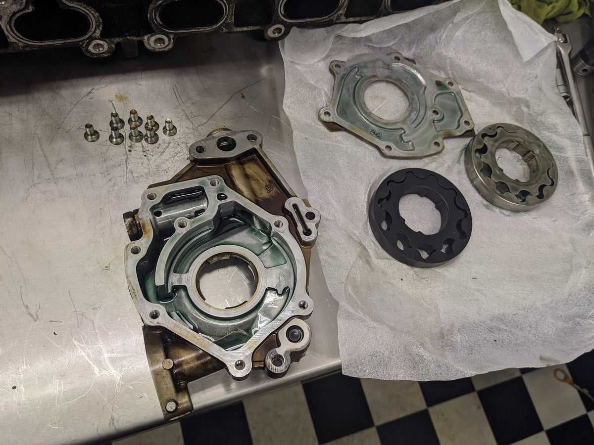 BFFG Barra Oil Pump Gear Supply and Fit Pro flow fab